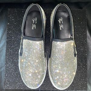 Rhinestone Platform sneakers